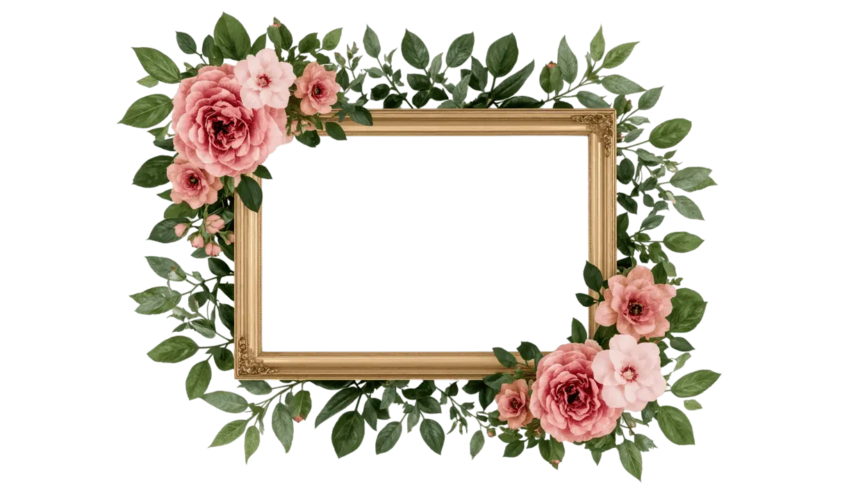 قاب لوکس با تزئین گلدوزی و طلاکاری برای ایجاد حس رمانتیک و لوکس