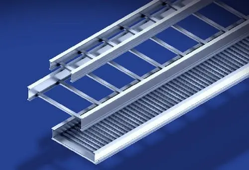 سینی کابل فولادی گالوانیز شده با مقاومت بالا در برابر زنگ‌زدگی و آسیب‌های مکانیکی
