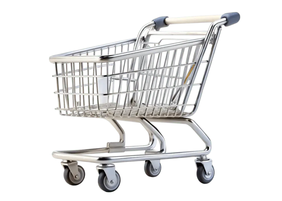 یک سبد خرید الکترونیکی با نمایش اطلاعات کامل محصولات و گزینه‌های پرداخت