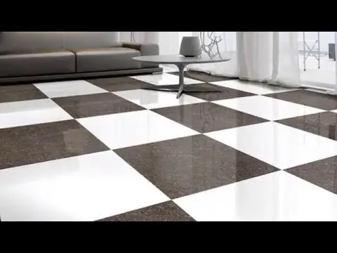 نمونه نصب سرامیک در یک فضای داخلی با طراحی مدرن