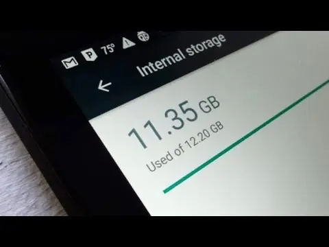 نمونهای از تنظیمات ذخیرهسازی خودکار در برنامههای مختلف برای جلوگیری از پر شدن فضای موبایل