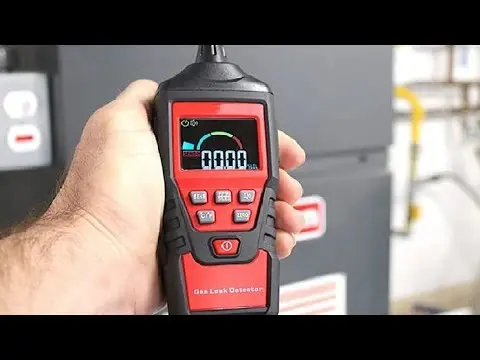 دستگاه نشت‌یاب الکترونیکی با حسگرهای پیشرفته و نمایشگر دیجیتال