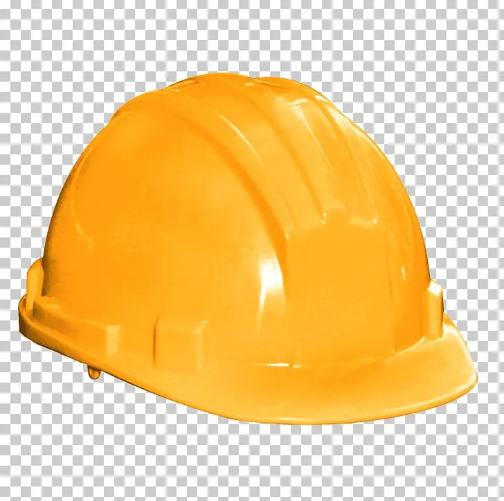 کلاه ایمنی زرد با طراحی مناسب برای افزایش دیدپذیری در محیط‌های ساختمانی