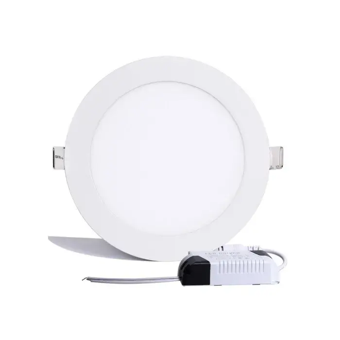 پنل چراغ LED با نور گرم در یک رستوران