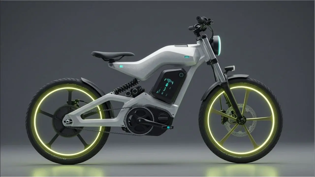 نمایشگر دیجیتال دوچرخه برقی با اطلاعات سرعت و Autonomی