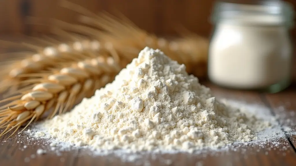 آرد گندم طبیعی و بدون مواد شیمیایی