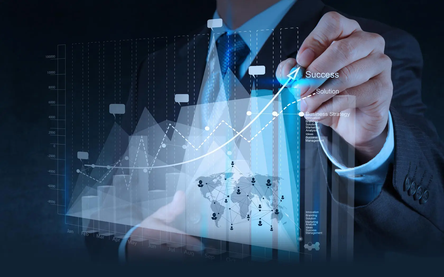 یک رویداد کسب‌وکار با حضور شرکت‌های مختلف برای همکاری و توسعه مدل B2B