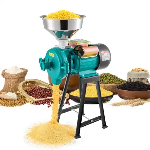 آسیاب الکتریکی گندم با طراحی مدرن و قابلیت تنظیم دانه‌بندی