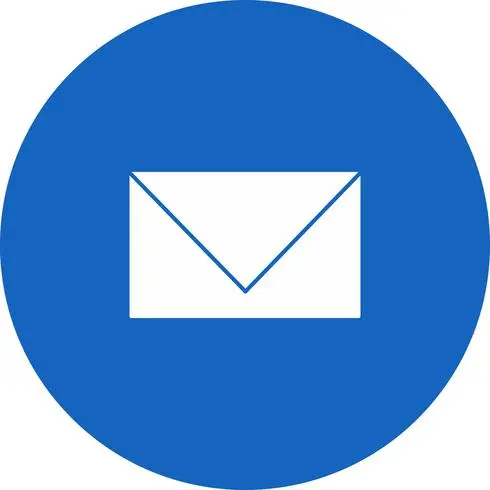 نماد ایمیل مارکتینگ با طراحی وکتوری