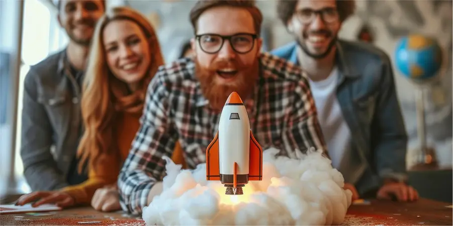 تیم متخصص و کارآمد در یک استارتاپ موفق