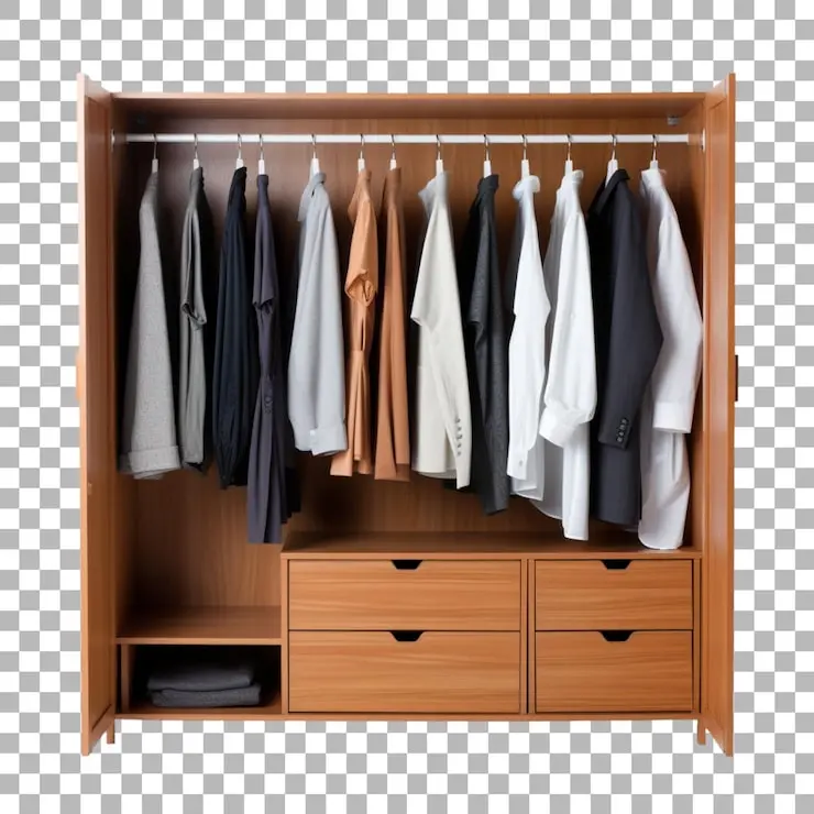 کمد دیواری ریلی با درهای شیشه‌ای و طراحی مدرن