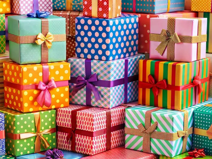 هدیههای متنوع در یک نمایشگاه تجاری بینالمللی