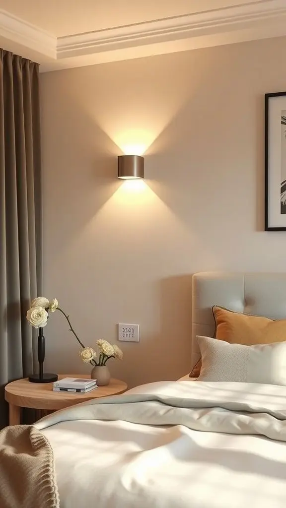 نورپردازی دیواری با چراغهای LED پخشکننده نور