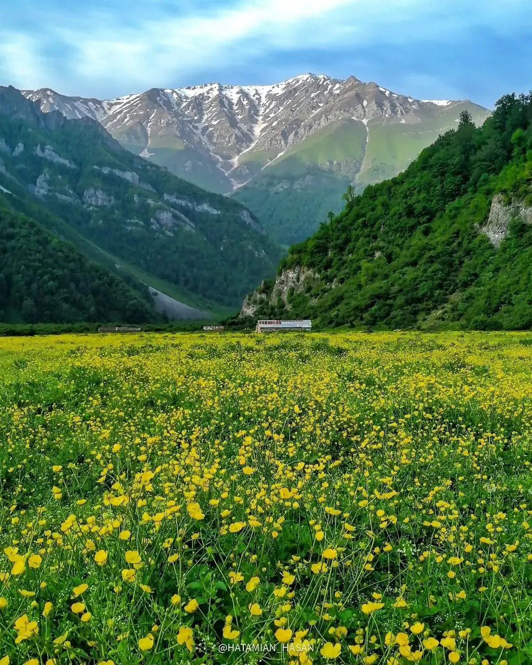 منظره سواحل زیبا و سبز استان مازندران