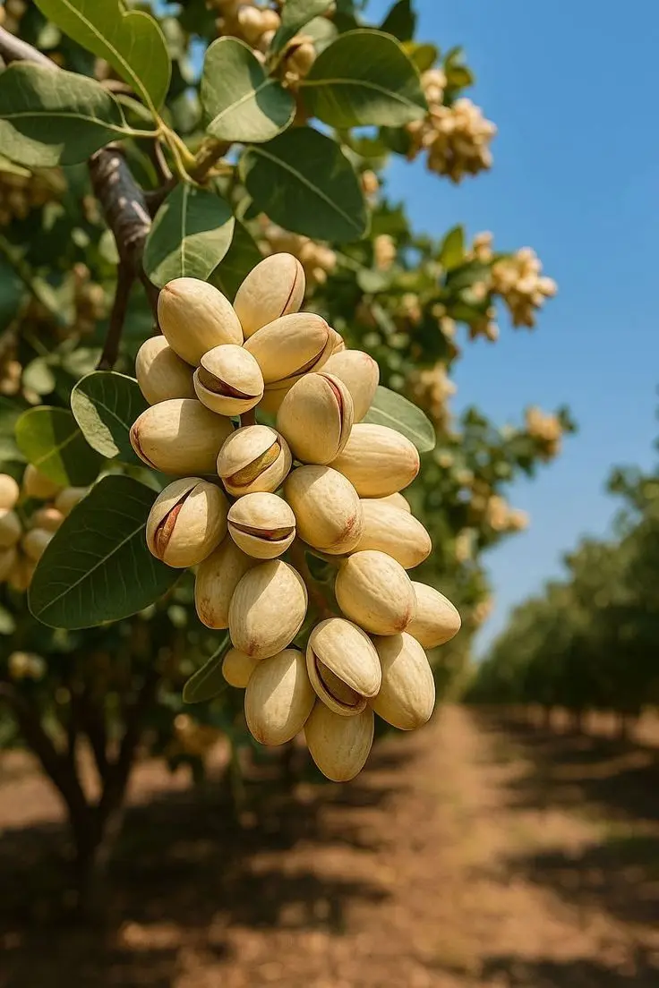 آبیاری صحیح درخت پسته در باغ
