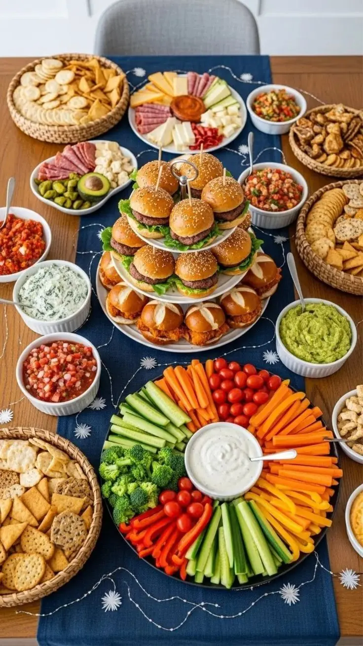 مواد غذایی پایه مانند برنج، ماکارونی و گندم در یک سبد چوبی