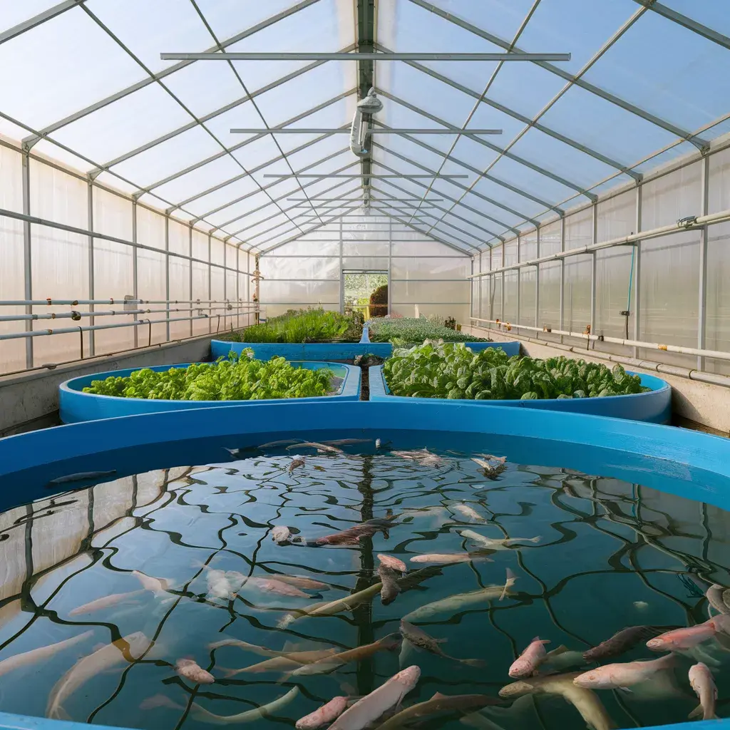 گیاهان سبزی و سبزیجات در سیستم آکواپونیک