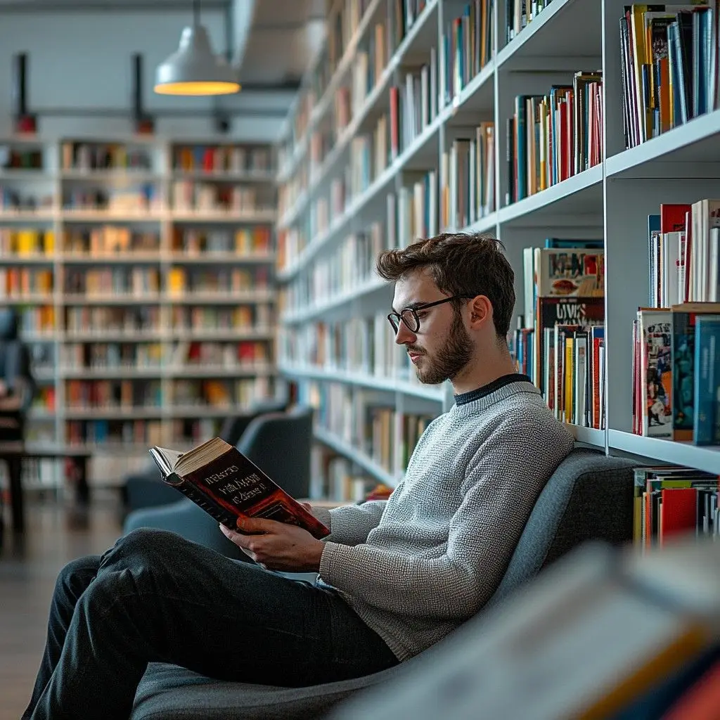 یک فرد در حال استراحت چشم با نگاه کردن به فاصله دور