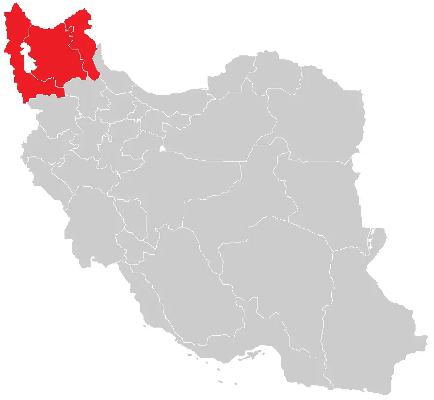 نکته جغرافیایی استان آذربایجان شرقی و موقعیت آن در ایران