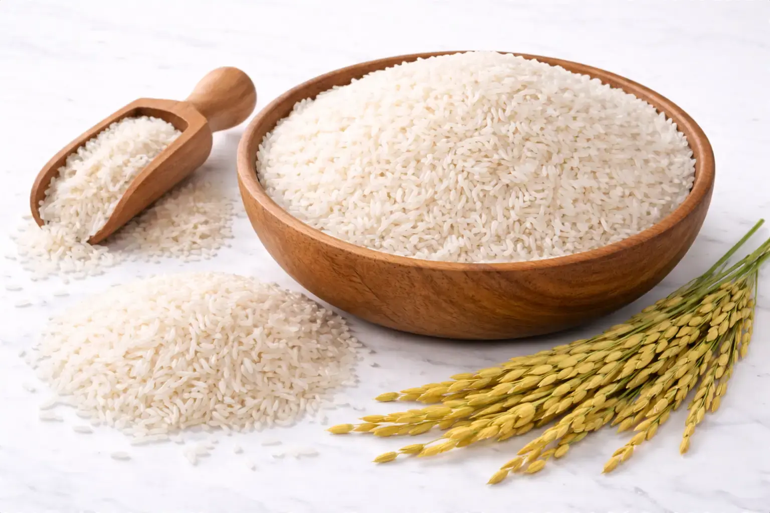 انواع برنج ایرانی در یک مغازه مواد غذایی