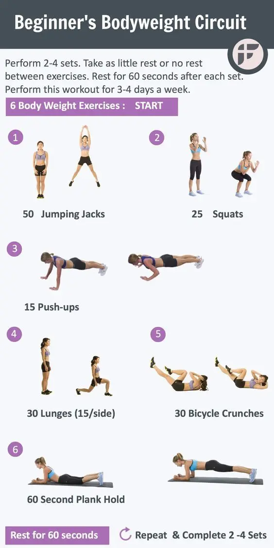 یک فرد در حال انجام تمرین squat به عنوان یکی از تمرینات پایه با وزن بدن