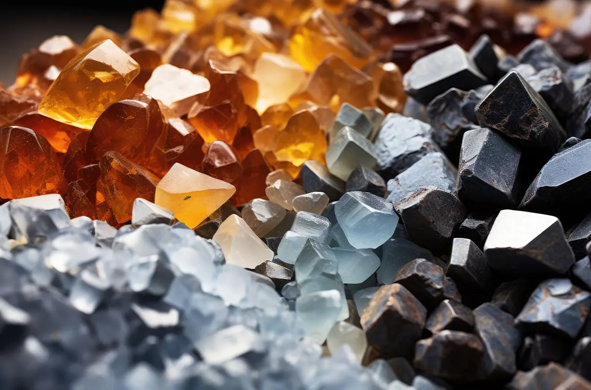 نمایش گرافیکی مواد معدنی ضروری و نقش آن‌ها در بدن
