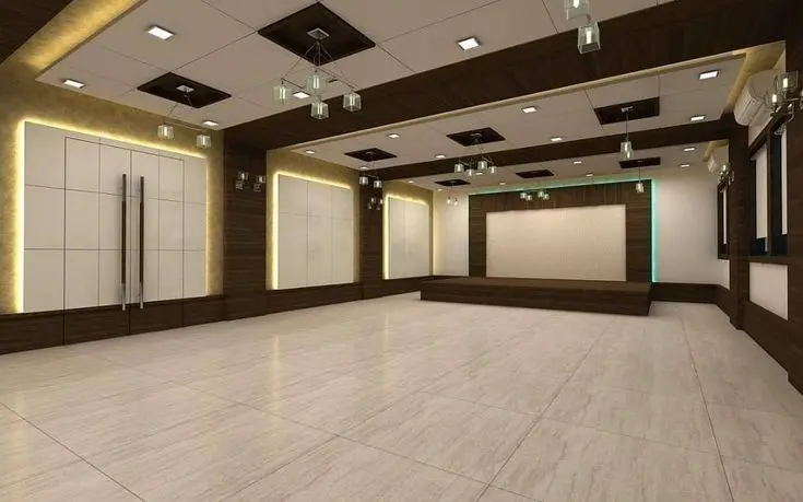 مبلمان مدرن و چندکاربردی در تالار پذیرایی