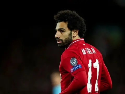 محمد صلاح در حال جشن گلزنی برای باشگاه رم