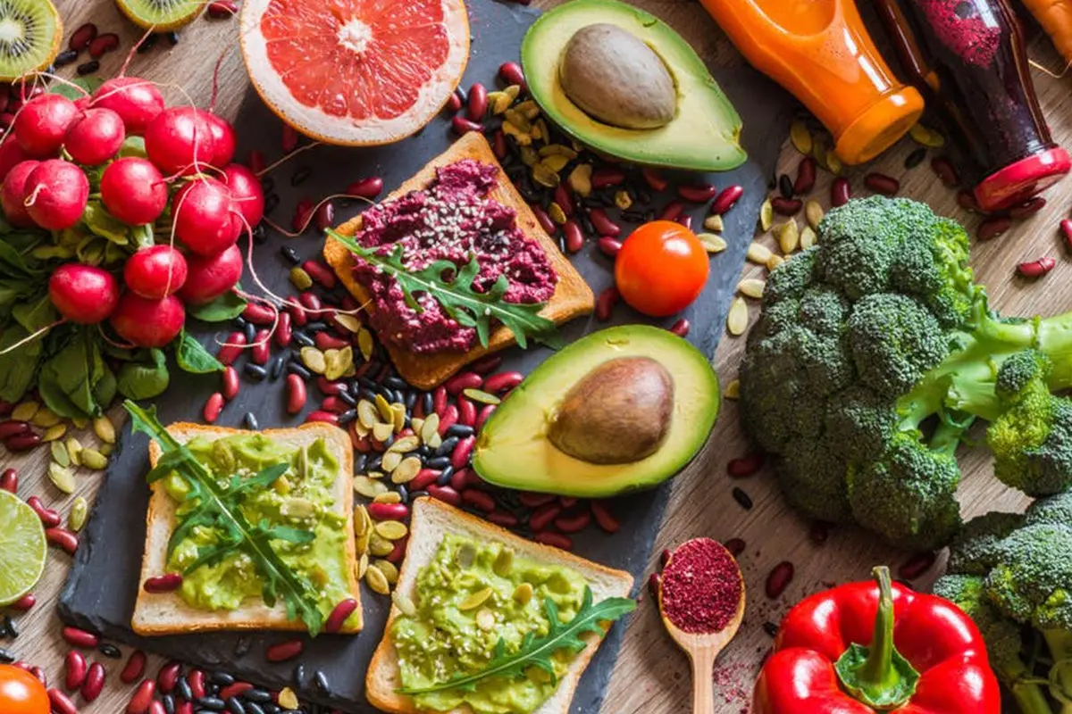 تغییرات جسمی و مزایای سلامتی رژیم گیاه‌خواری پس از چند ماه